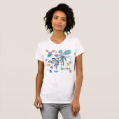 リックとモルティ™ |感染細胞パターンの中 Tシャツ (正面フル)
