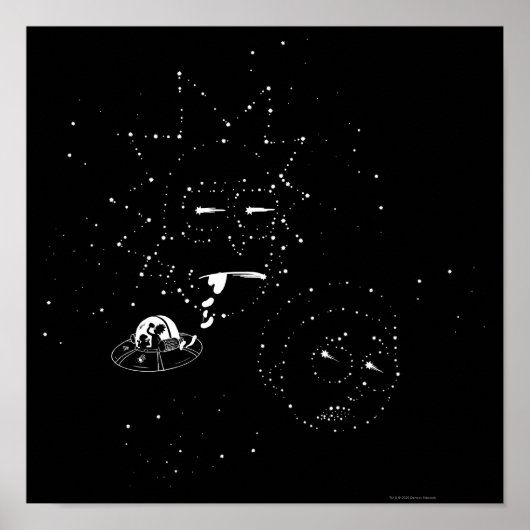リックとモルティ™ |星座 ポスター (正面)