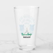リックとモルティ™ 法から守ってくれ タンブラーグラス (裏面)