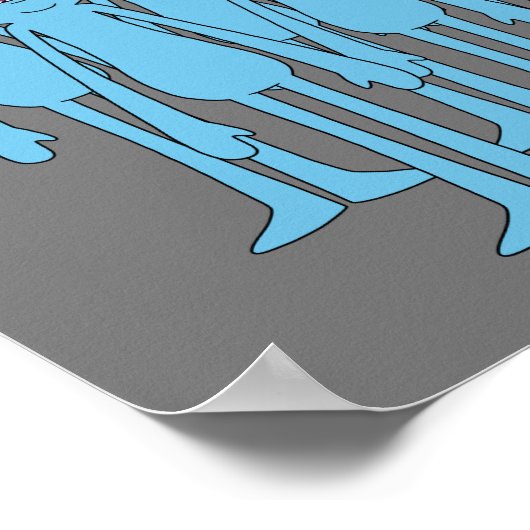 リックとモルティ™ 法から守ってくれ ポスター (角)