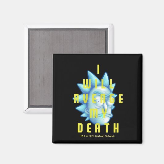 リックとモルティ™ |私は私の死の仇を討つ マグネット (正面/裏面)