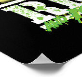 リックとモルティ™ | 緑のスプラッシュ ポスター (角)