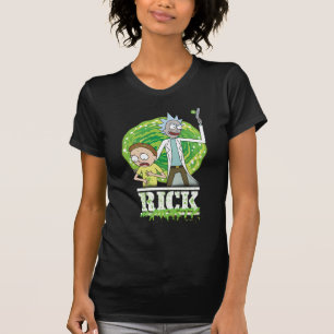 リックとモルティ™ 緑のスプラッシュ Tシャツ