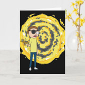 リックとモルティ™ | 邪悪なモティーポータル カード (黄色い花)