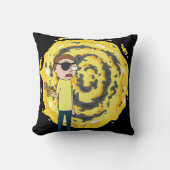 リックとモルティ™ | 邪悪なモティーポータル クッション (正面)