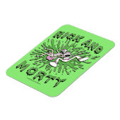 リックとモルティ™ |酸Vatに該当 マグネット (左側)