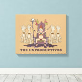 リックとモルティ™ |非生産的 キャンバスプリント (インサイチュ (ウッドフロア))