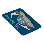 リックとモルティ™ |飛んでいる宇宙船 マグネット (右側)