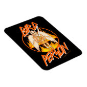 リックとモルティ™ |鳥のペンタグラム マグネット (右側)