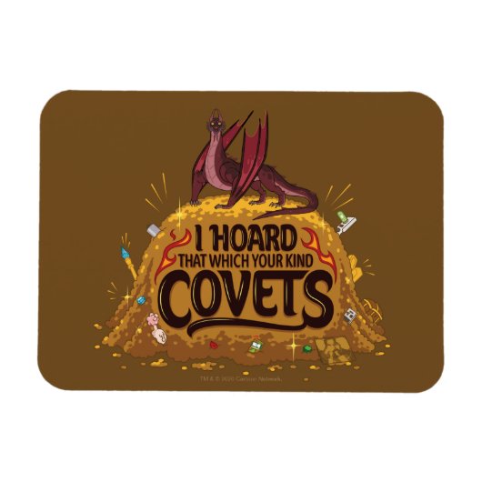 リックとモルティ™ | Balthromaw's Hoard マグネット (横)