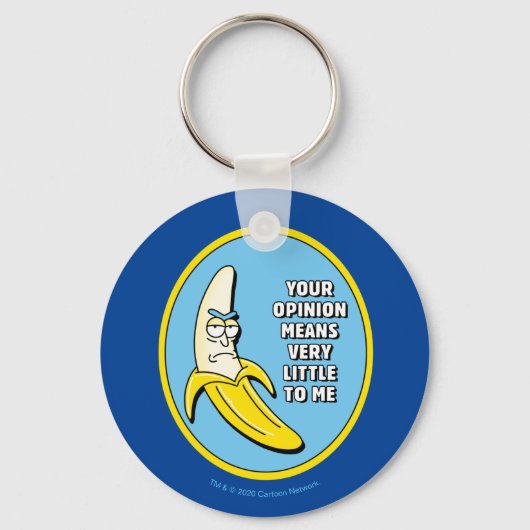 リックとモルティ™ | Banana Rick Badge キーホルダー (正面)