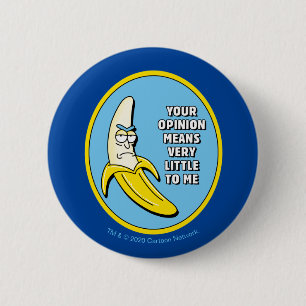 リックとモルティ™   Banana Rick Badge 缶バッジ