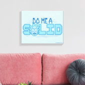 リックとモルティ™ | Do Me 無地の A キャンバスプリント (インサイチュ (リビング))