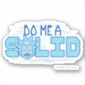 リックとモルティ™ | Do Me 無地の A シール (正面)