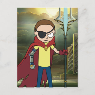 リックとモルティ™   Evil Morty インビテーションポストカード