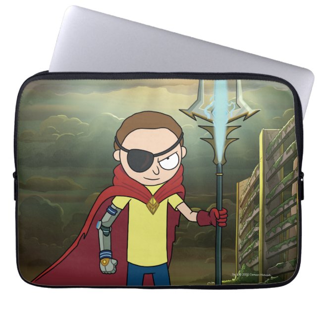 リックとモルティ™ | Evil Morty ラップトップスリーブ (正面)