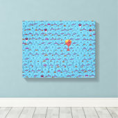 リックとモルティ™ | Kirkland氏Meesees キャンバスプリント (インサイチュ (ウッドフロア))