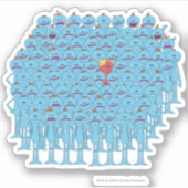 リックとモルティ™ | Kirkland氏Meesees シール (正面)