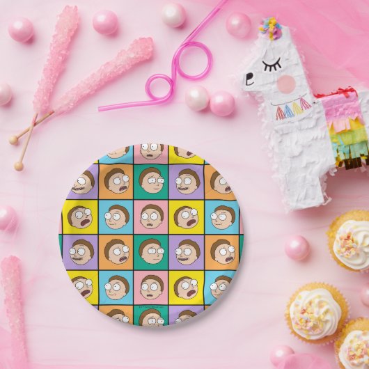 リックとモルティ™ | Mortyの気分 ペーパープレート (パーティー)