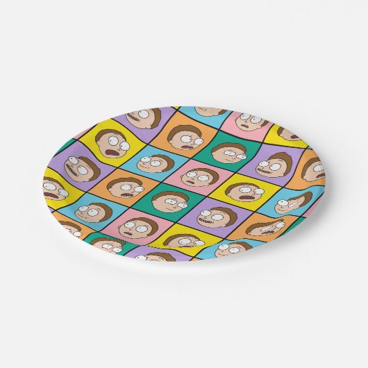 リックとモルティ™ | Mortyの気分 ペーパープレート (アングル)