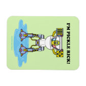 リックとモルティ™ | Pickle Rick Toilet Mech マグネット (横)