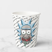 リックとモルティ™ | Pixelverse Rick Drooling Head 紙コップ (裏面)