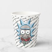 リックとモルティ™ | Pixelverse Rick Drooling Head 紙コップ (正面)