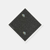 リックとモルティ™ | Rickコンステレーションパターン スタンダードカクテルナプキン (角)