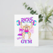 リックとモルティ™ | Rick's Gym Clubメンバー インビテーションポストカード (スタンド正面)