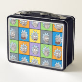 リックとモルティ™ | Rick's Moods メタルランチボックス (裏面)