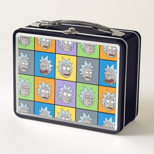 リックとモルティ™ | Rick's Moods メタルランチボックス (正面)