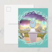 リックとモルティ™ | Rick's Private Place インビテーションポストカード (正面/裏面)