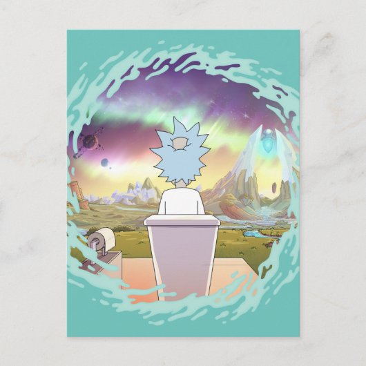 リックとモルティ™ | Rick's Private Place インビテーションポストカード (正面)