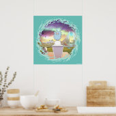 リックとモルティ™ | Rick's Private Place ポスター (キッチン)