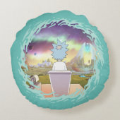 リックとモルティ™ | Rick's Private Place ラウンドクッション (裏面)