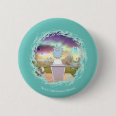 リックとモルティ™ | Rick's Private Place 缶バッジ (正面)