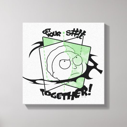 リックとモルティ™ | S#!tを集めろ! キャンバスプリント (正面)