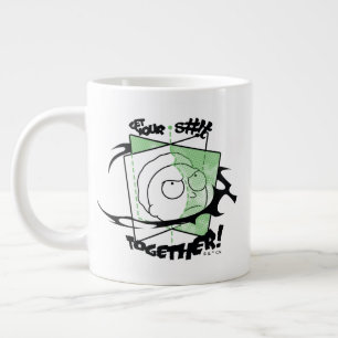 リックとモルティ™   S#!tを集めろ！ ジャンボコーヒーマグカップ