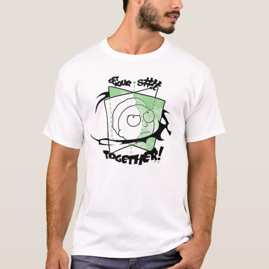 リックとモルティ™ | S#!tを集めろ! Tシャツ (正面)