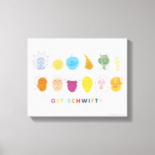 リックとモルティ™   Schwiftyの取得 キャンバスプリント