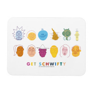 リックとモルティ™   Schwiftyの取得 マグネット