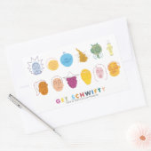 リックとモルティ™ | Schwiftyの取得 長方形シール (封筒)