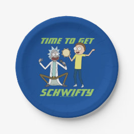 リックとモルティ™ | Schwiftyを獲得する時間 ペーパープレート