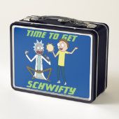 リックとモルティ™ | Schwiftyを獲得する時間 メタルランチボックス (裏面)