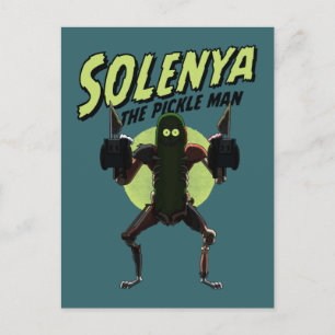 リックとモルティ™   Solenya - The Pickle Man インビテーションポストカード