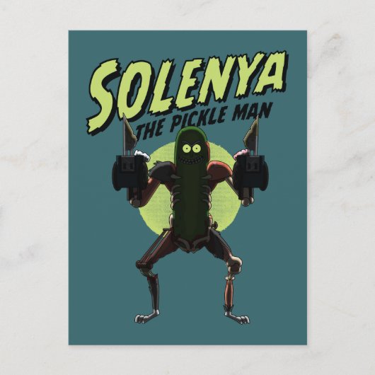 リックとモルティ™ | Solenya - The Pickle Man インビテーションポストカード (正面)