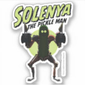 リックとモルティ™ | Solenya - The Pickle Man シール (正面)