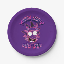 リックとモルティ™ | Wbba Lubba Dub-Dub ペーパープレート