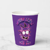 リックとモルティ™ | Wbba Lubba Dub-Dub 紙コップ (裏面)