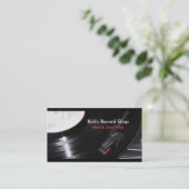 リックの記録的な店 名刺 (スタンド正面)